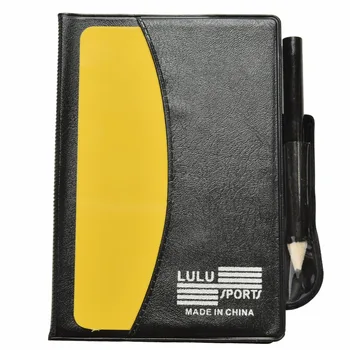 1Pc Soccer Referee Red Yellow Card Pencil Sports Notebook Personalized Sport Match Soccer Sheet Set Notebook
1Pc Soccer Referee Red Yellow Card Pencil Sports Notebook Personalized Sport Match Soccer Sheet Set Notebook