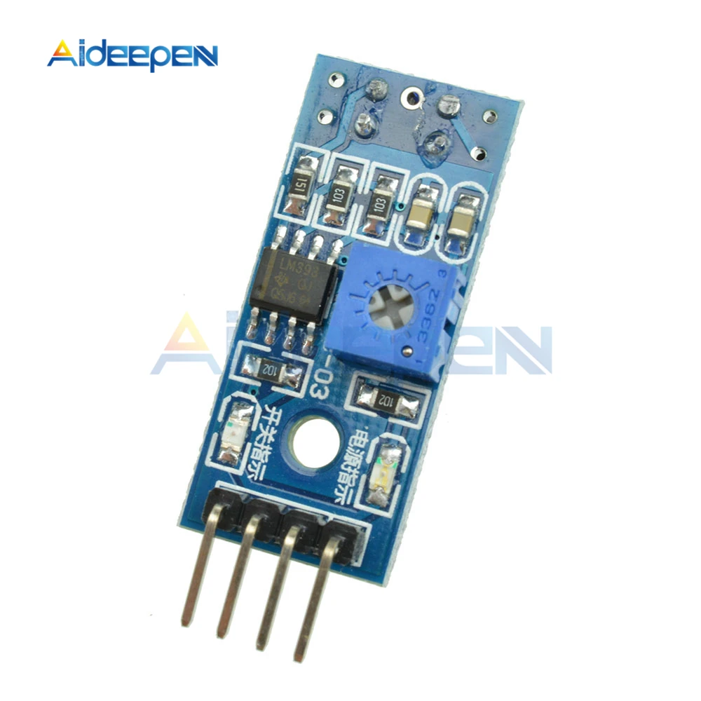 2Pcs TCRT5000 Infrared Reflective Sensor IR Photoelectric Switch Barrier Line Obstacle Avoidance Tracing Track Sensor Module
2Pcs TCRT5000 Infrared Reflective Sensor IR Photoelectric Switch Barrier Line Obstacle Avoidance Tracing Track Sensor Module