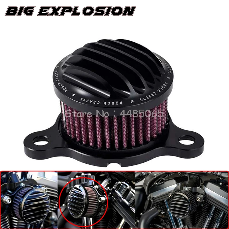 Motorcycle Accessories Motorcycle Intake Air Filter Cleaner System For Harley Sportster XL Iron 883 XL1200 48 72 2004-2014
Motorcycle Accessories Motorcycle Intake Air Filter Cleaner System For Harley Sportster XL Iron 883 XL1200 48 72 2004-2014