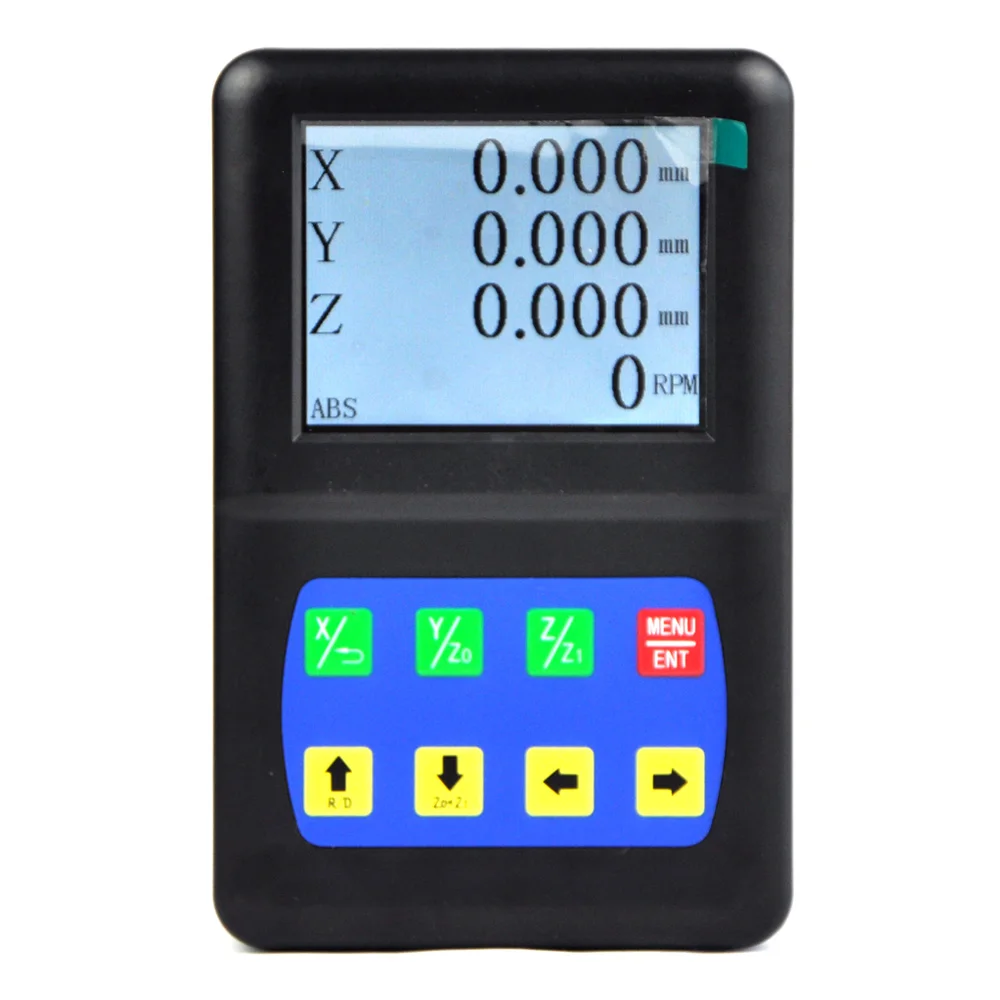 Easy Operation 3 LCD axis Digital Readout/DRO/Digital Display For Milling/ Measuring Length with 3.5" Screen for home use
Easy Operation 3 LCD axis Digital Readout/DRO/Digital Display For Milling/ Measuring Length with 3.5" Screen for home use