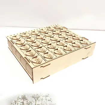 Wooden Chocolate Cabinet DIY Drawer Countdown Calendar Wedding Party Supplies Decorations Ornament Gift
Wooden Chocolate Cabinet DIY Drawer Countdown Calendar Wedding Party Supplies Decorations Ornament Gift