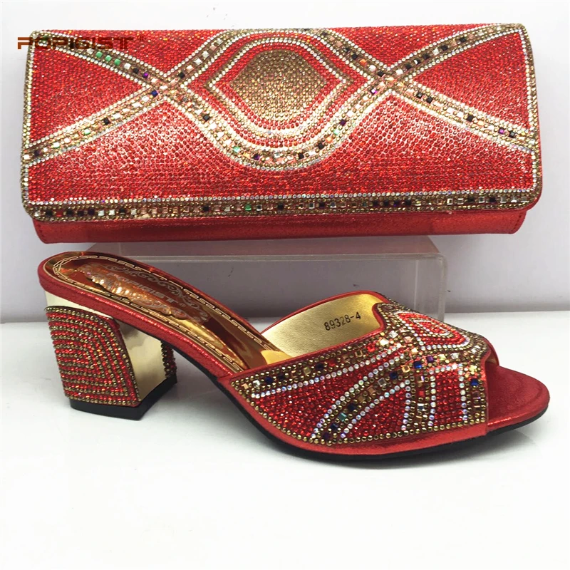 Red High quality New Fashion Italian Shoes with Matching Bag for Women Shoes and Bag Set African Set Shoes for Women Summer Shoe
Red High quality New Fashion Italian Shoes with Matching Bag for Women Shoes and Bag Set African Set Shoes for Women Summer Shoe