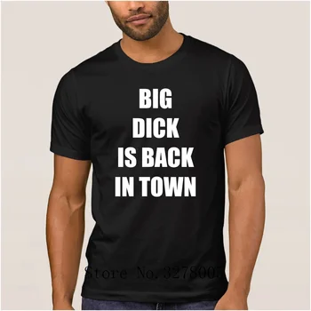 Brand La Maxpa Big Dick Is Back In Town Fitted T Shirt For Mens Spring Men's T-Shirt Mens Homme Short Sleeve Men Tshirt
Brand La Maxpa Big Dick Is Back In Town Fitted T Shirt For Mens Spring Men's T-Shirt Mens Homme Short Sleeve Men Tshirt