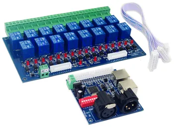 1Set 16CH Relay switch dmx 512 Controller, relay output high voltage LEDs DMX-RELAY-16CH Max 10A dmx512 Signal Controller
1Set 16CH Relay switch dmx 512 Controller, relay output high voltage LEDs DMX-RELAY-16CH Max 10A dmx512 Signal Controller