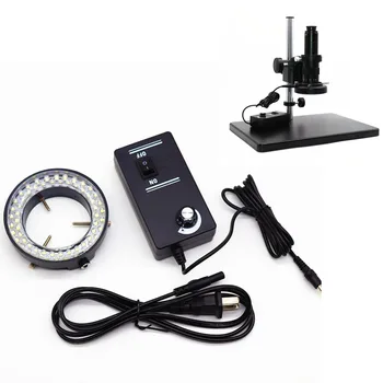 60 LED Ring Light illuminator Lamp For Industry Stereo Microscope with 110V-240V AC Power Magnifier Adapter
60 LED Ring Light illuminator Lamp For Industry Stereo Microscope with 110V-240V AC Power Magnifier Adapter