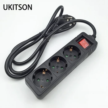 Black Power Strip 3500W 16A 250V EU Plug European Electric Adapter Multiple Outlet Extension Socket Home Electronics Charging
Black Power Strip 3500W 16A 250V EU Plug European Electric Adapter Multiple Outlet Extension Socket Home Electronics Charging