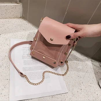 Luxury Women Transparent Handbag Beach Bag PU Jelly Purse Clutch Tote New Ladies Handbags Women Shoulder Bag Woman Handsbag
Luxury Women Transparent Handbag Beach Bag PU Jelly Purse Clutch Tote New Ladies Handbags Women Shoulder Bag Woman Handsbag