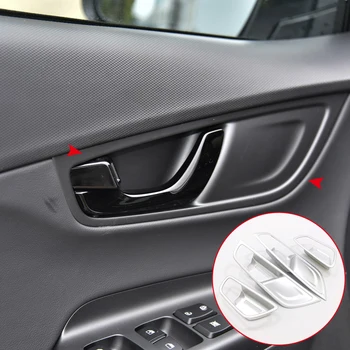 For Hyundai Kona 2017 2018 Car Styling Matte Auto Accessories Interior Side Door Handle Bowl Trim Garnish 4*
For Hyundai Kona 2017 2018 Car Styling Matte Auto Accessories Interior Side Door Handle Bowl Trim Garnish 4*