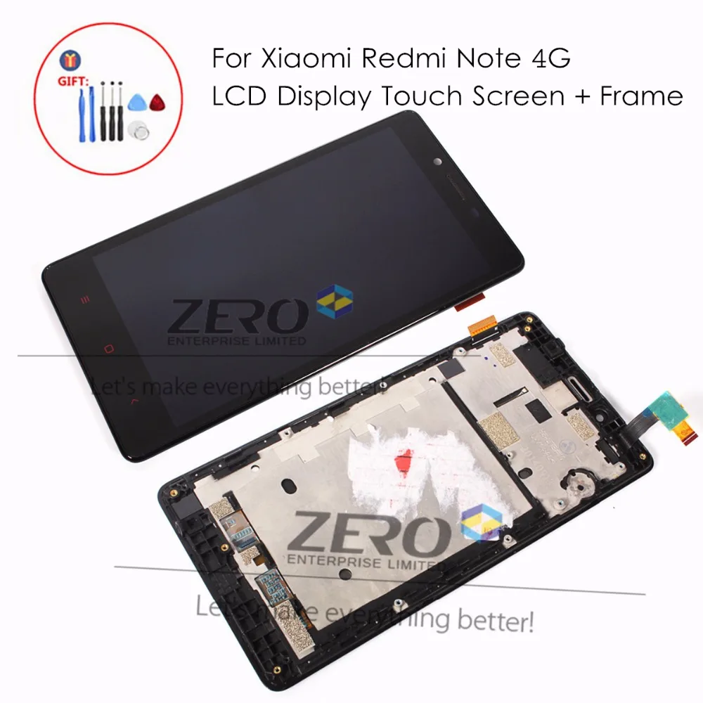 For Xiaomi Redmi Note 4G LCD Display + Frame + Touch Screen Panel Complete LCD Digitizer Redmi Note 4G Replacement Repair Parts
For Xiaomi Redmi Note 4G LCD Display + Frame + Touch Screen Panel Complete LCD Digitizer Redmi Note 4G Replacement Repair Parts