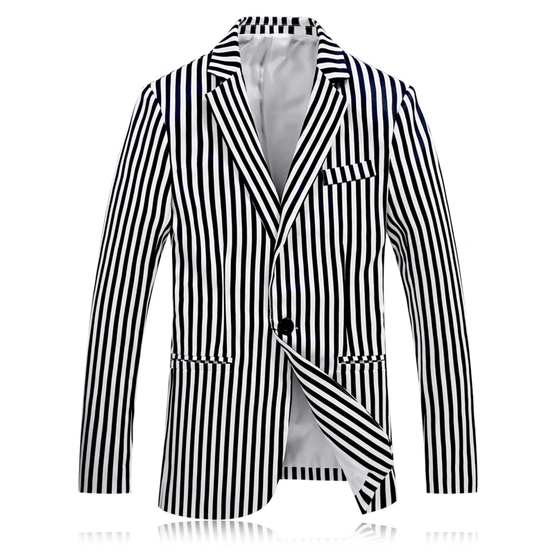 Casual Suits for Men Stripe High Quality Large Size Personality Suit Slim Fit Blazer Male Business Dress Brand Fashion Gent Life
Casual Suits for Men Stripe High Quality Large Size Personality Suit Slim Fit Blazer Male Business Dress Brand Fashion Gent Life