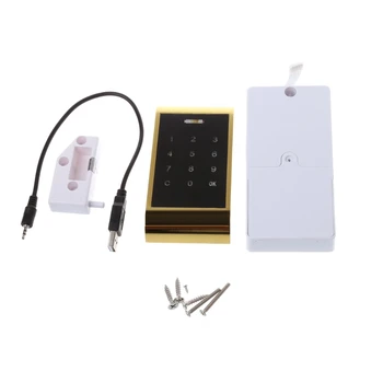 OOTDTY Electronic Touch Keypad Password Key Access Digital Security Cabinet Code Lock
OOTDTY Electronic Touch Keypad Password Key Access Digital Security Cabinet Code Lock
