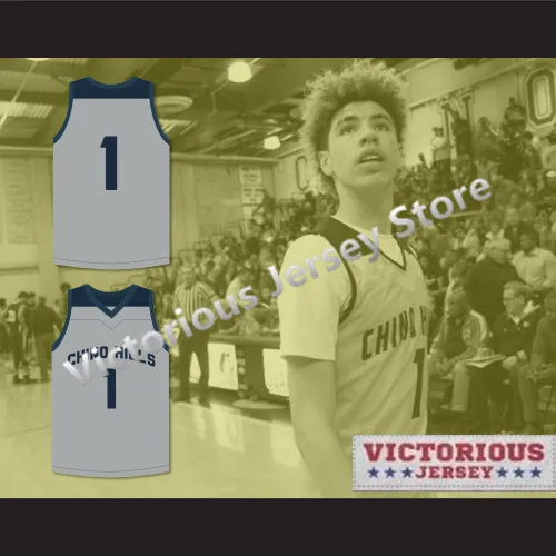 Minanser LaMelo Ball 1 Chino Hills High School Huskies Gray Basketball Jersey Men
Minanser LaMelo Ball 1 Chino Hills High School Huskies Gray Basketball Jersey Men