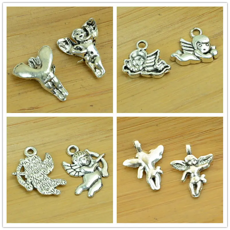 Cupid/god of love/angle shape alloy DIY charm Valentine's Day pendant jewerly accessories findings antique silver necklace chain
Cupid/god of love/angle shape alloy DIY charm Valentine's Day pendant jewerly accessories findings antique silver necklace chain
