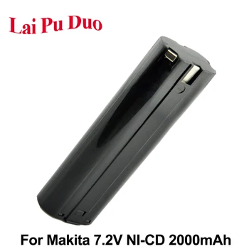 7.2V 2.0Ah Ni-CD Replacement Power Tool Battery For Makita:7000,7002,7003,3700D,4071D,4770D,6002D,191679-9,632002-4,632003-2
7.2V 2.0Ah Ni-CD Replacement Power Tool Battery For Makita:7000,7002,7003,3700D,4071D,4770D,6002D,191679-9,632002-4,632003-2