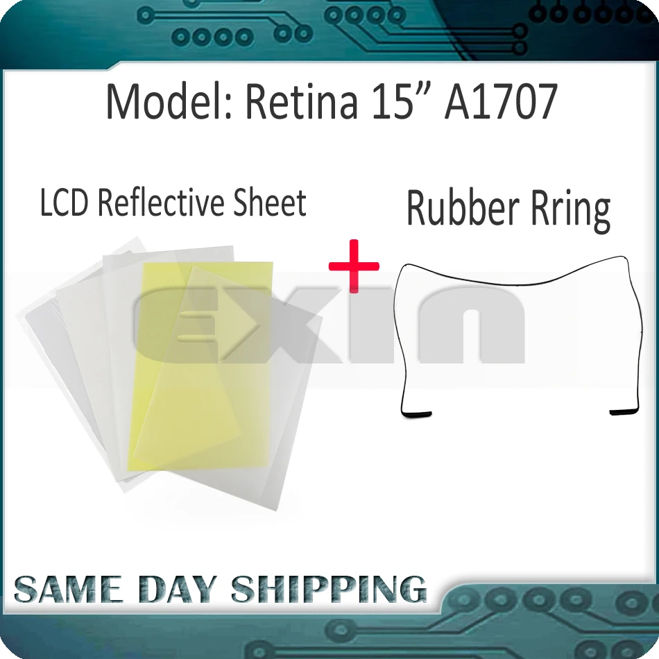New Laptop A1707 LED LCD Reflective Sheets for Macbook Pro Retina 15" A1707 LCD Backlight Backlit MLH32 MLH42 MPTR2 MPTT2
New Laptop A1707 LED LCD Reflective Sheets for Macbook Pro Retina 15" A1707 LCD Backlight Backlit MLH32 MLH42 MPTR2 MPTT2