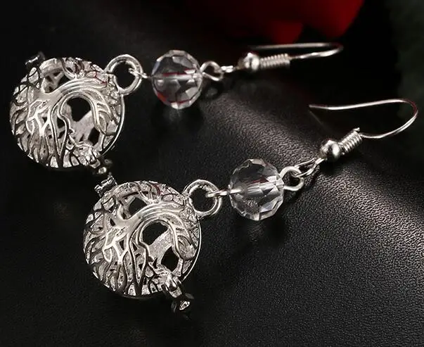 SHIYING (random5 pair soft ball )openable locket Perfume Essential Oil Diffuser Earrings hollow tree 4 colour to choose
SHIYING (random5 pair soft ball )openable locket Perfume Essential Oil Diffuser Earrings hollow tree 4 colour to choose