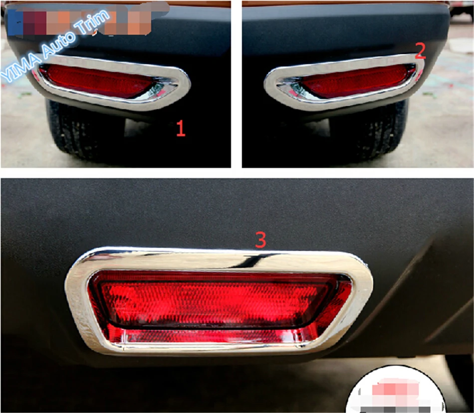 Lapetus Car Styling Chrome Rear Fog Lights Lamp Cover Trim 3 Pcs Fit For Nissan Rogue 2014 2015 2016 / X-trail 2014 2015 2016
Lapetus Car Styling Chrome Rear Fog Lights Lamp Cover Trim 3 Pcs Fit For Nissan Rogue 2014 2015 2016 / X-trail 2014 2015 2016