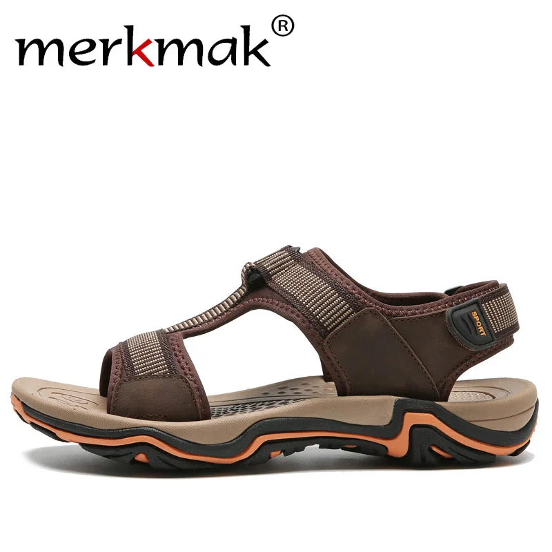 LINGGE Brand Genuine Leather Men Shoes Summer New Large Size Men's Sandals Outdoor Beach Fashion Sandals Slippers Big Size 38-47
LINGGE Brand Genuine Leather Men Shoes Summer New Large Size Men's Sandals Outdoor Beach Fashion Sandals Slippers Big Size 38-47