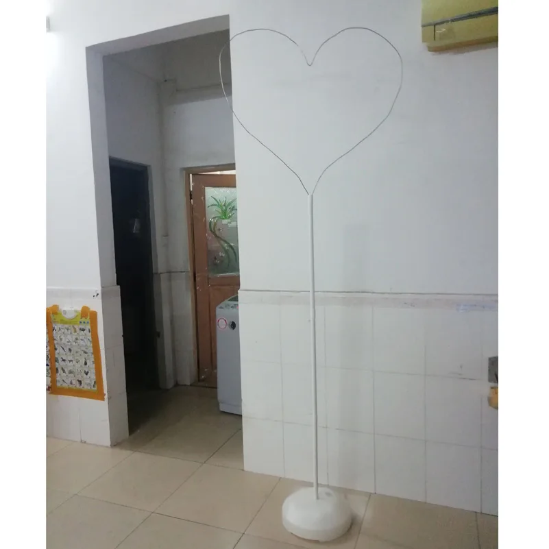 Heart shape upright stand frame, home & garden birthday/ wedding/ party balloon decoration column structure
Heart shape upright stand frame, home & garden birthday/ wedding/ party balloon decoration column structure