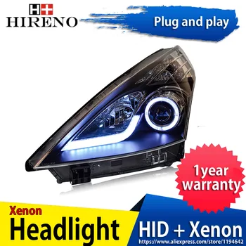 Hireno Headlamp for Nisasn Teana Altima 2008-2011 Headlight Headlight Assembly LED DRL Angel Lens Double Beam HID Xenon 2pcs
Hireno Headlamp for Nisasn Teana Altima 2008-2011 Headlight Headlight Assembly LED DRL Angel Lens Double Beam HID Xenon 2pcs