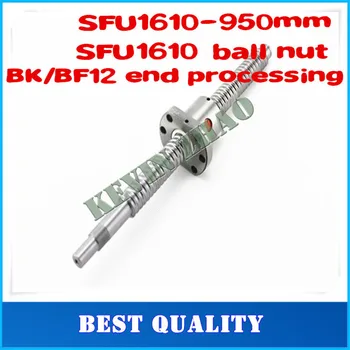16mm 1610 Ball Screw Rolled C7 ballscrew SFU1610 950mm with one 1610 flange single ball nut for CNC parts
16mm 1610 Ball Screw Rolled C7 ballscrew SFU1610 950mm with one 1610 flange single ball nut for CNC parts