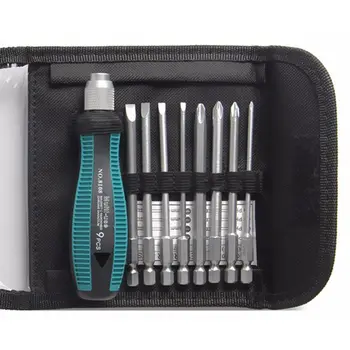 MYLB-PENGGONG Screwdriver Set 1/4 inch 6.35mm Phillips Bits Set With Magnetic Multi Tools Electronic Repair Hand Tools Kit 9 P
MYLB-PENGGONG Screwdriver Set 1/4 inch 6.35mm Phillips Bits Set With Magnetic Multi Tools Electronic Repair Hand Tools Kit 9 P