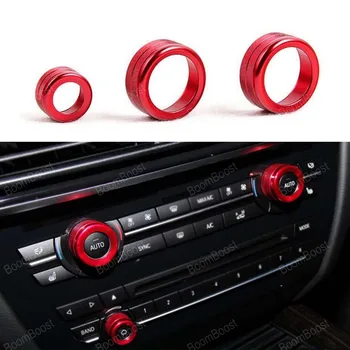 Car Styling Decorative Air Conditioning Knob Ring for New BMW X5 X6 Circle Cover Control button Switch Trim 3 Colors
Car Styling Decorative Air Conditioning Knob Ring for New BMW X5 X6 Circle Cover Control button Switch Trim 3 Colors