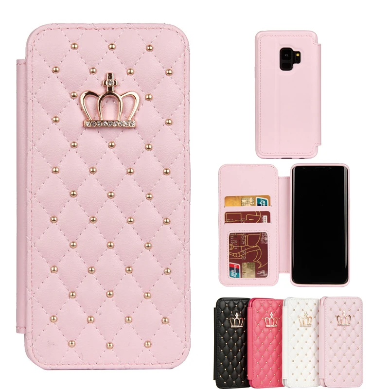 For Samsung Galaxy S9 S9 Plus Multifunction PU Leather Wallet Flip Luxury Crown flash drill Phone Cases For Samsung S9 Plus
For Samsung Galaxy S9 S9 Plus Multifunction PU Leather Wallet Flip Luxury Crown flash drill Phone Cases For Samsung S9 Plus