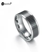 Trendy Stainless Steel Wedding Rings for Men Woman Lovers Black Color Couple Engagement Ring CZ Promise Jewelry Dropshipping
Trendy Stainless Steel Wedding Rings for Men Woman Lovers Black Color Couple Engagement Ring CZ Promise Jewelry Dropshipping