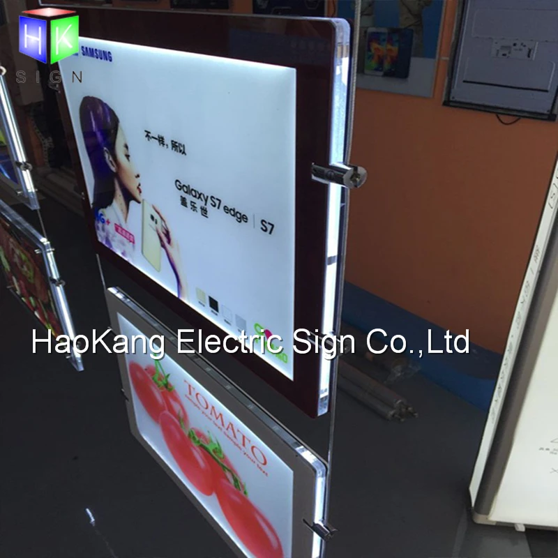 A4 double side window hanging real estate led sign light box advertising display
A4 double side window hanging real estate led sign light box advertising display