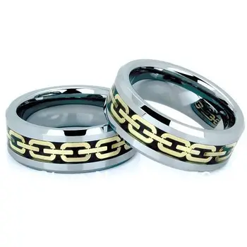 FREE SHIPPING!USA WHOLESALES CHEAP PRICE BRAZIL RUSSIA CANADA UK HOT SELLING 8MM BEVELED GOLDEN CHAIN MENS TUNGSTEN WEDDING RING
FREE SHIPPING!USA WHOLESALES CHEAP PRICE BRAZIL RUSSIA CANADA UK HOT SELLING 8MM BEVELED GOLDEN CHAIN MENS TUNGSTEN WEDDING RING
