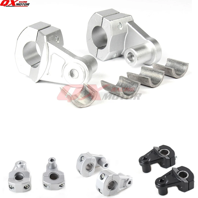Universal Motorcycle Handlebar Clamps Riser add 5.5cm height for 22mm 28mm Bars Clamp 2 Inch Pivoting For crf yzf Supermoto
Universal Motorcycle Handlebar Clamps Riser add 5.5cm height for 22mm 28mm Bars Clamp 2 Inch Pivoting For crf yzf Supermoto