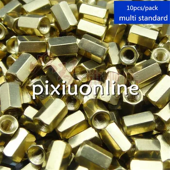 20pcs YT483X M3*Xmm Two-way Copper Column Flat Copper Column Hollow Copper Column Hexagonal Copper Stud Free Shipping Russia
20pcs YT483X M3*Xmm Two-way Copper Column Flat Copper Column Hollow Copper Column Hexagonal Copper Stud Free Shipping Russia