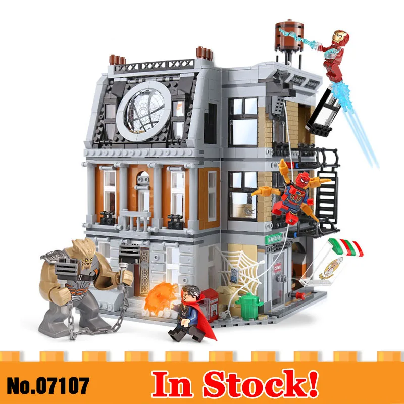07107 Avengers Marveled Infinity War Super Sanctum Showdown Building Brick Block Toys Compatible with Legoinglys 76108
07107 Avengers Marveled Infinity War Super Sanctum Showdown Building Brick Block Toys Compatible with Legoinglys 76108