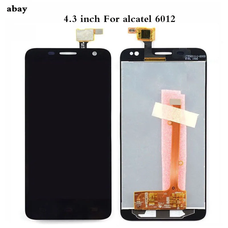 4.3 Inch Replacement For Alcatel One Touch Idol mini 6012 OT6012 6012A 6012D 6012W 6012X LCD Display & Digitizer Touch Screen
4.3 Inch Replacement For Alcatel One Touch Idol mini 6012 OT6012 6012A 6012D 6012W 6012X LCD Display & Digitizer Touch Screen