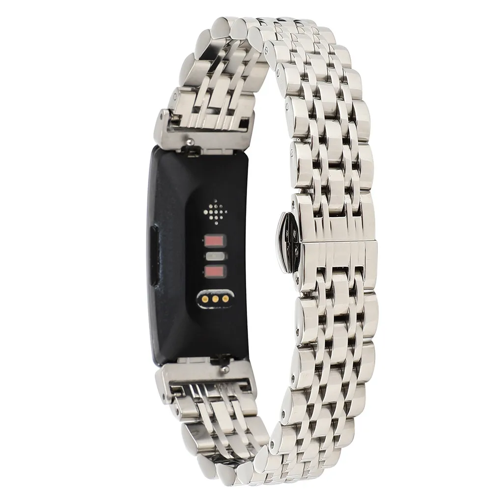 2019 Fashion Simple Watchbands For Fitbit Inspire / Inspire HR Stainless Steel Bead Replacement Bracelet Men Women Watch Strap
2019 Fashion Simple Watchbands For Fitbit Inspire / Inspire HR Stainless Steel Bead Replacement Bracelet Men Women Watch Strap