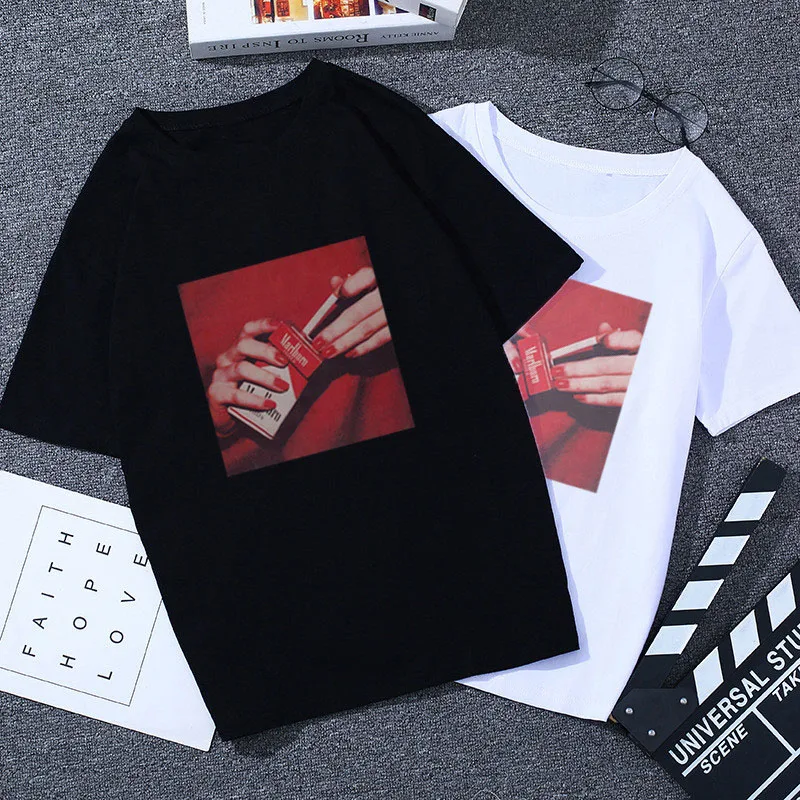 2019 Tshirt # BCR B OTUA Printed t-shirt female short-sleeved Harajuku students Summer Casual Short Sleeve Tops Tees Hipster
2019 Tshirt # BCR B OTUA Printed t-shirt female short-sleeved Harajuku students Summer Casual Short Sleeve Tops Tees Hipster