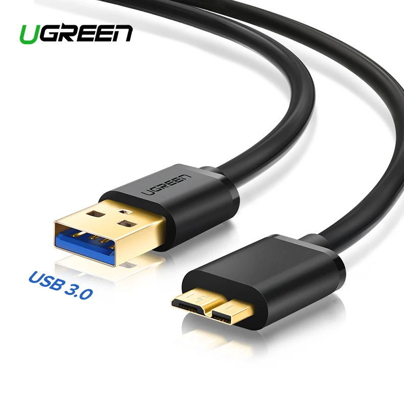 Ugreen Micro USB 3.0 Cable 2.1A 1M Fast Charging Data Cable USB Cord Mobile Phone Cables for Samsung Note 3 S5 Toshiba Hard Disk
Ugreen Micro USB 3.0 Cable 2.1A 1M Fast Charging Data Cable USB Cord Mobile Phone Cables for Samsung Note 3 S5 Toshiba Hard Disk