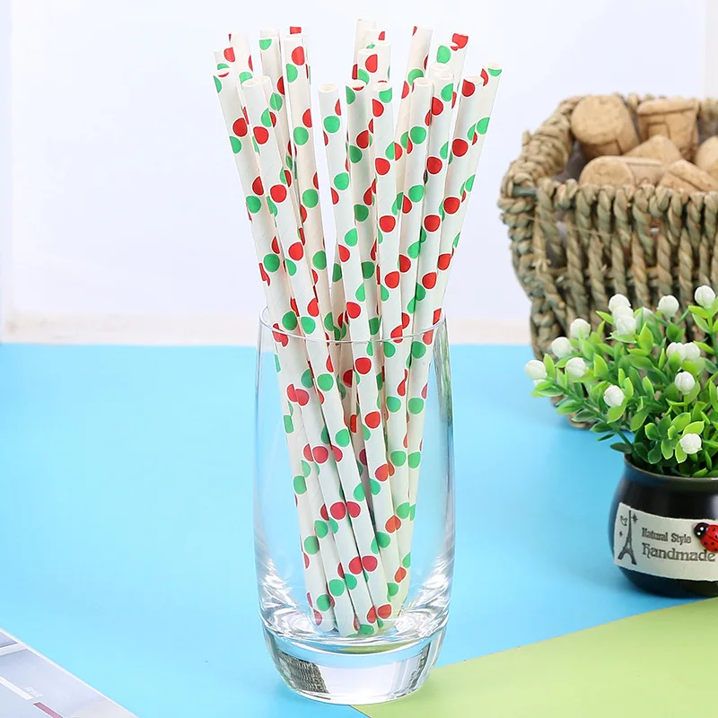 25Pcs Reusable Drinking Straw High Quality Polka dot pattern paper Straw wedding dessert table decoration drinking straw
25Pcs Reusable Drinking Straw High Quality Polka dot pattern paper Straw wedding dessert table decoration drinking straw