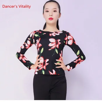 Ballroom Modern Latin Dance Long Sleeve Dance Tops For Women /Girl / Lady, Cha-Cha Rumba Competition Top
Ballroom Modern Latin Dance Long Sleeve Dance Tops For Women /Girl / Lady, Cha-Cha Rumba Competition Top