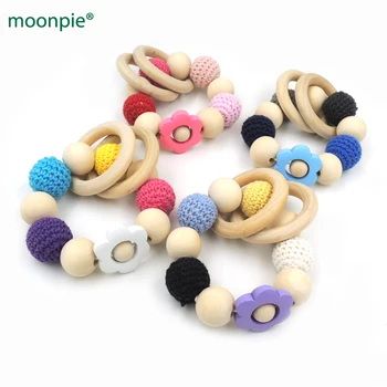 4pcs mix 20mm CROCHET WOODEN beads pink white lilac baby blue flower ring teether, baby teething toy ET108
4pcs mix 20mm CROCHET WOODEN beads pink white lilac baby blue flower ring teether, baby teething toy ET108