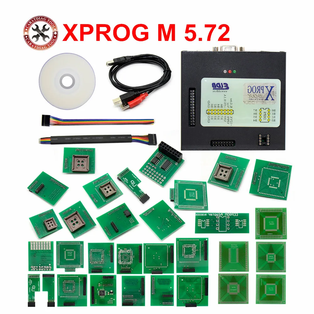 Программатор блока управления XPROG 5 72 улучшенный и интерфейс ECU M V5.70 дианговый