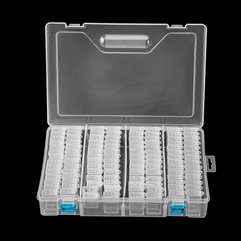 Plastic Storage Box with 112 little Boxes Transparent Plastic Candy Gadgets Box Practical Case for Bead Rings Jewelry Organizer
Plastic Storage Box with 112 little Boxes Transparent Plastic Candy Gadgets Box Practical Case for Bead Rings Jewelry Organizer
