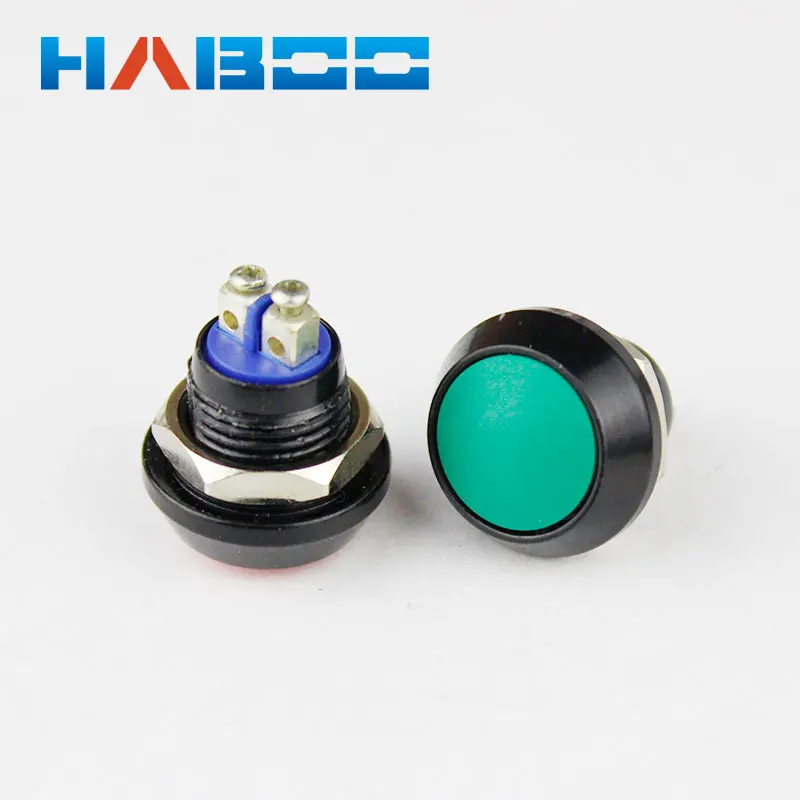 10pcs packing HABOO EP12mm reset push button switch explosion-proof mini metal switch various color to choose
10pcs packing HABOO EP12mm reset push button switch explosion-proof mini metal switch various color to choose