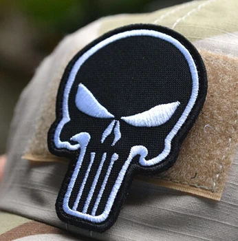 Embroidered 3D Punisher Patch Hook And Loop Tactical Skull Patch Military Armband Cloth Badge 2pcs
Embroidered 3D Punisher Patch Hook And Loop Tactical Skull Patch Military Armband Cloth Badge 2pcs