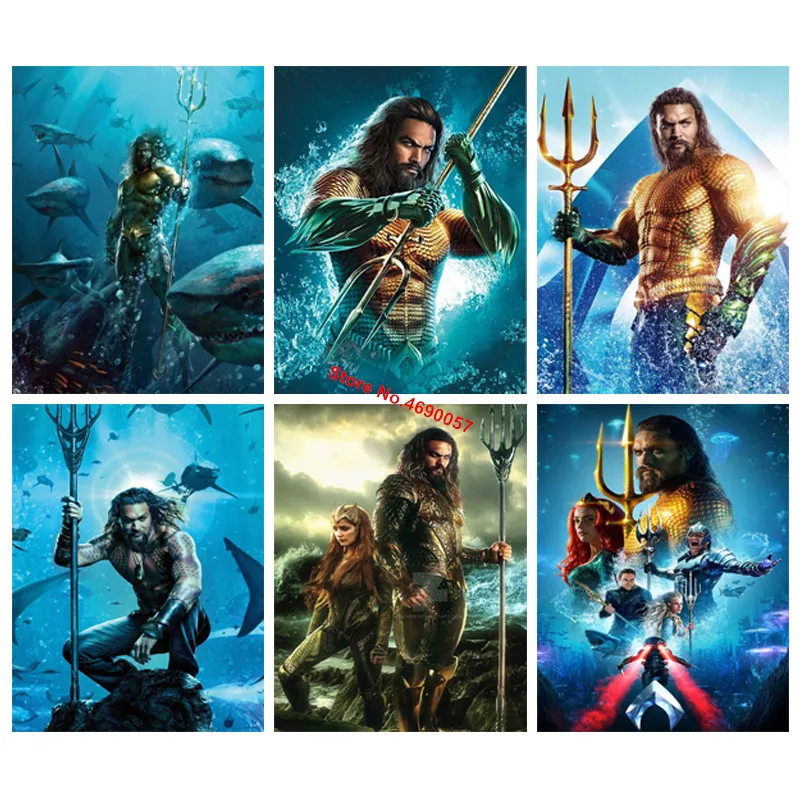 5D DIY Full Square/Round Diamond Painting Cross Stitch "Marvel Aquaman" Diamond Embroidery Mosaic Home Decorative Gifts
5D DIY Full Square/Round Diamond Painting Cross Stitch "Marvel Aquaman" Diamond Embroidery Mosaic Home Decorative Gifts