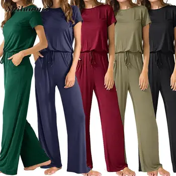 S-3xl Summer Women Jumpsuit Fashion Causal Overall Loose Army Green Wide Leg Pants Playsuit Lace Up Sashes Jumpsuit Romper Black
S-3xl Summer Women Jumpsuit Fashion Causal Overall Loose Army Green Wide Leg Pants Playsuit Lace Up Sashes Jumpsuit Romper Black