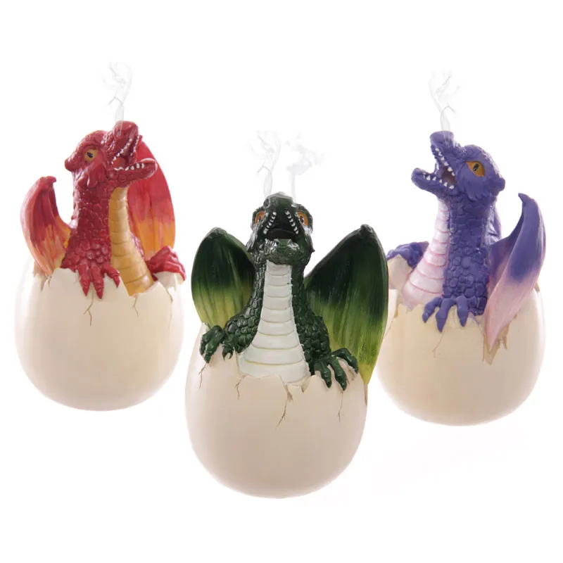 Dragon Egg Incense Holder Fantasy Hatchling Baby Dragon Incense Burners Decoration Smoking Dragon Statue Figurine Magical Gifts
Dragon Egg Incense Holder Fantasy Hatchling Baby Dragon Incense Burners Decoration Smoking Dragon Statue Figurine Magical Gifts