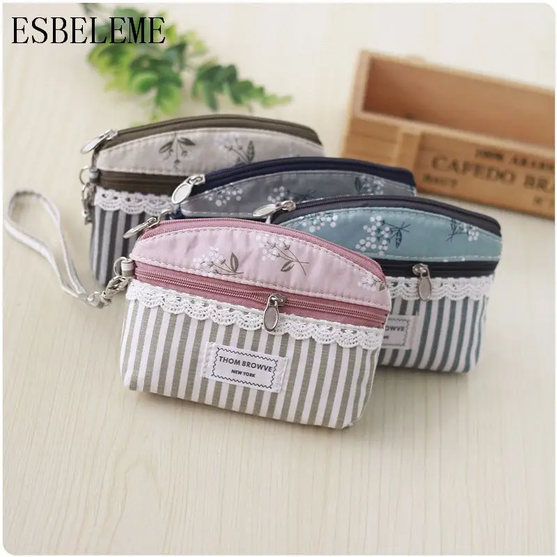 Cute Women Mini Cloth Bags for Female Cotton Zipper Small Coin Purses Pink Gray Blue Girls Fashion Change Purse CN008
Cute Women Mini Cloth Bags for Female Cotton Zipper Small Coin Purses Pink Gray Blue Girls Fashion Change Purse CN008
