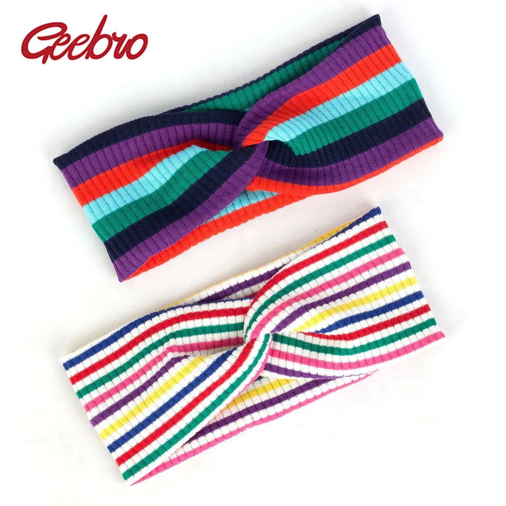 Geebro Female Colorful Print Headband Cross Knot Bohemia Hairband For Women Fashion Turban Wraps Girls Accessories Elastic AQ011
Geebro Female Colorful Print Headband Cross Knot Bohemia Hairband For Women Fashion Turban Wraps Girls Accessories Elastic AQ011